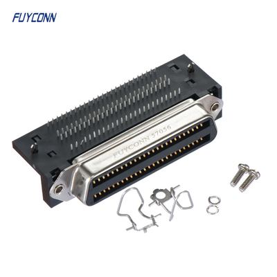 Złącze Amphenol 100-pinowe żeńskie PCB pod kątem prostym Centronics