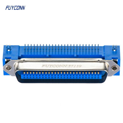 Męskie złącze PCB pod kątem prostym 2,16 mm z podziałką Centronics