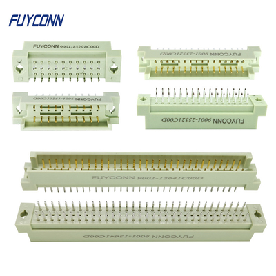 Proste złącze DIN 41612 Męskie 3 rzędy PCB Pionowe złącze europejskie PCB